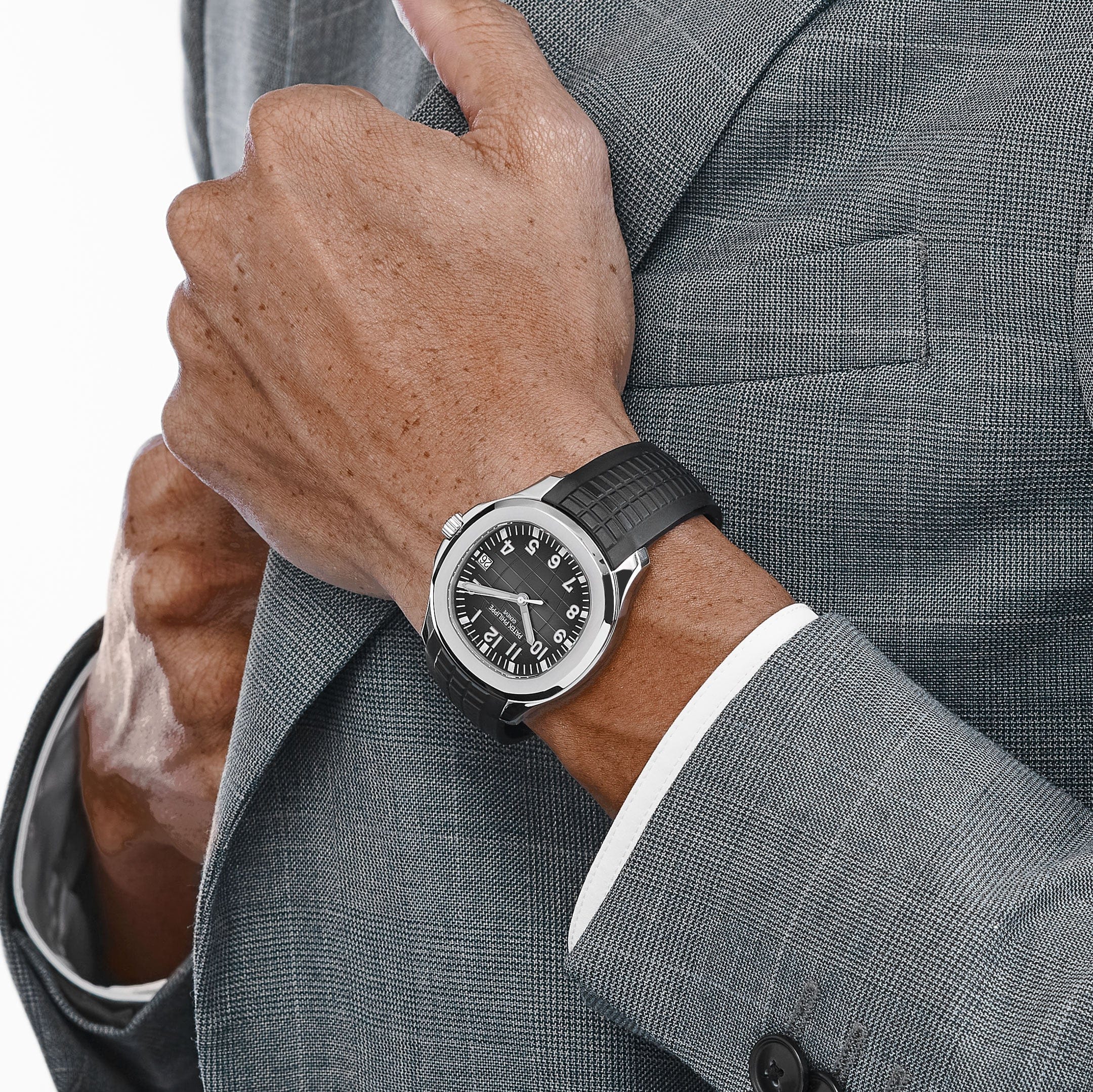 Patek Philippe Aquanaut 3285 V3 – Swiss Super Clone 5167/1A-001 Stainless Steel Black Dial (2023)