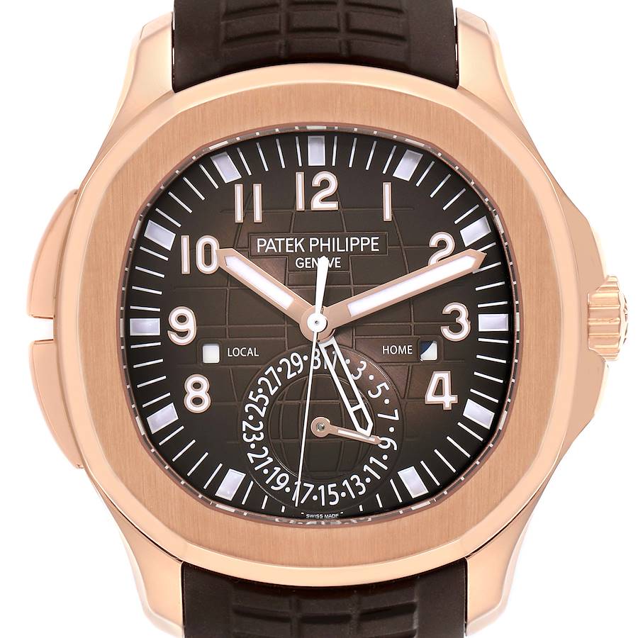 Patek Philippe Aquanaut 5968R-001 Chronograph Rose Gold Brown Dial