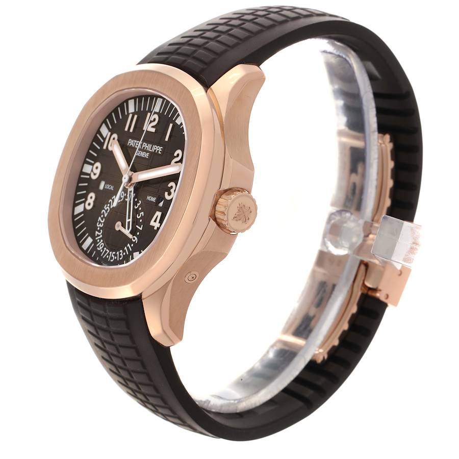 Patek Philippe Aquanaut 5968R-001 Chronograph Rose Gold Brown Dial