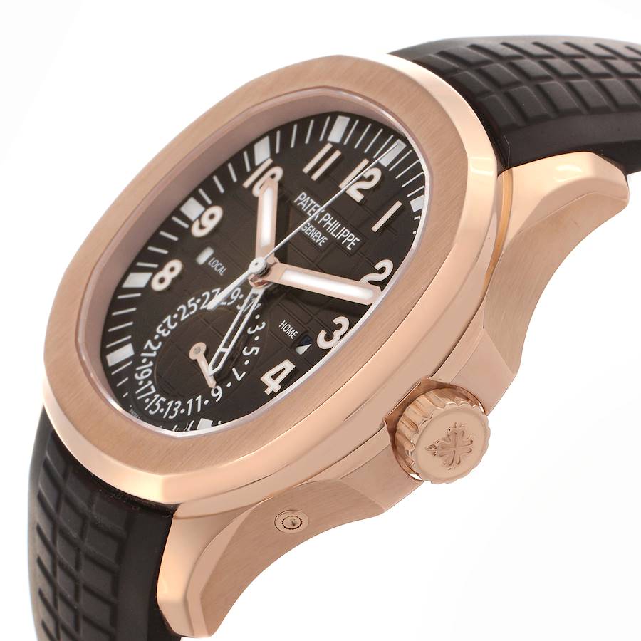 Patek Philippe Aquanaut 5968R-001 Chronograph Rose Gold Brown Dial