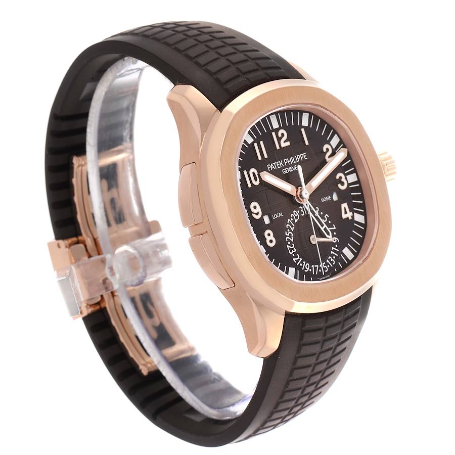 Patek Philippe Aquanaut 5968R-001 Chronograph Rose Gold Brown Dial