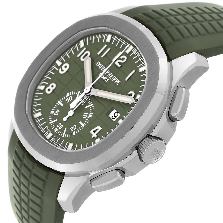 Patek Philippe Aquanaut 3285 V3 – Swiss Super Clone 5968G-001 White Gold Blue Dial (2025)