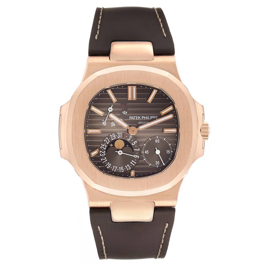 Patek Philippe Nautilus 3285 V3 – Swiss Super Clone 5990/1R-001 Travel Time Flyback Chronograph Rose Gold Blue Dial (2025)