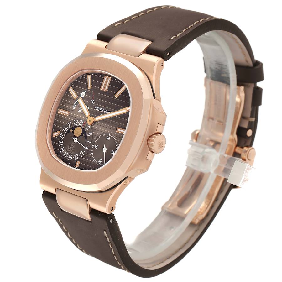 Patek Philippe Nautilus 3285 V3 – Swiss Super Clone 5990/1R-001 Travel Time Flyback Chronograph Rose Gold Blue Dial (2025)