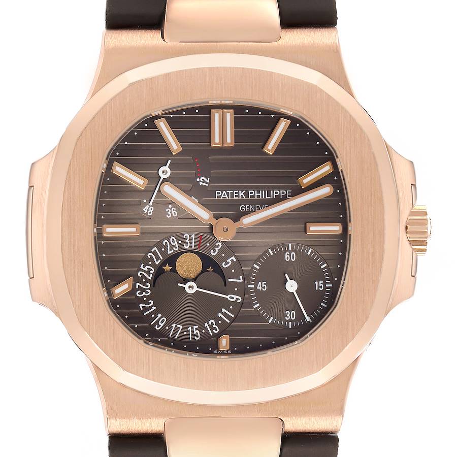 Patek Philippe Nautilus 3285 V3 – Swiss Super Clone 5990/1R-001 Travel Time Flyback Chronograph Rose Gold Blue Dial (2025)