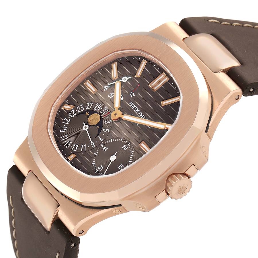 Patek Philippe Nautilus 3285 V3 – Swiss Super Clone 5990/1R-001 Travel Time Flyback Chronograph Rose Gold Blue Dial (2025)