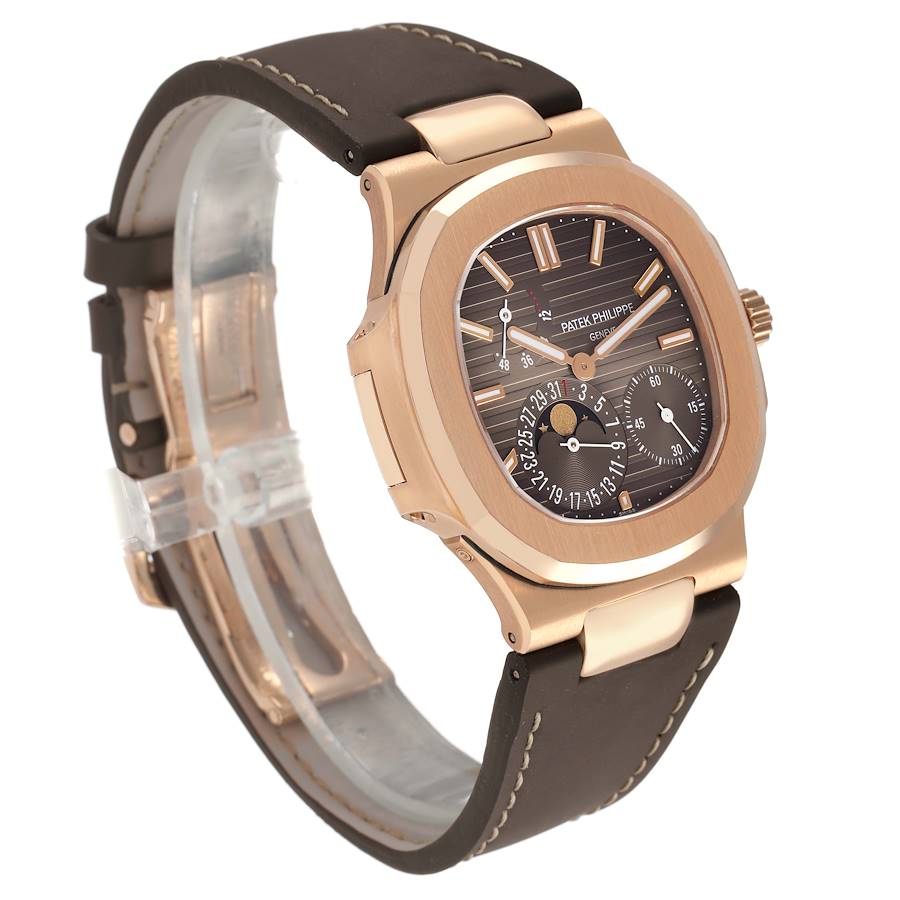 Patek Philippe Nautilus 3285 V3 – Swiss Super Clone 5990/1R-001 Travel Time Flyback Chronograph Rose Gold Blue Dial (2025)