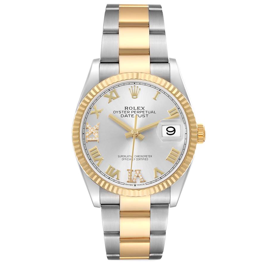 Rolex Datejust 31 278271 'Ladies' Stainless Steel Rose Gold Silver Diamond Dial (2024)