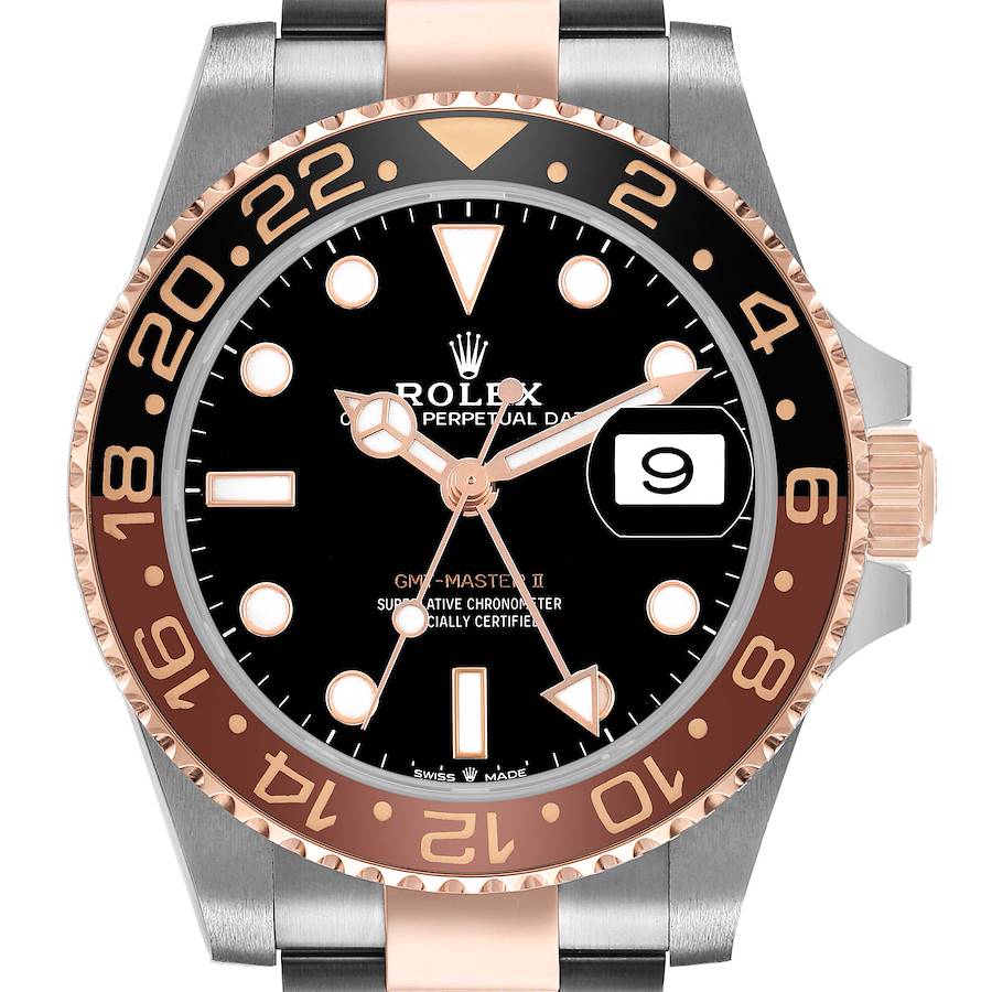 Rolex GMT-Master II 126711CHNR 'Root Beer' Stainless Steel Rose Gold Black Dial (2021)