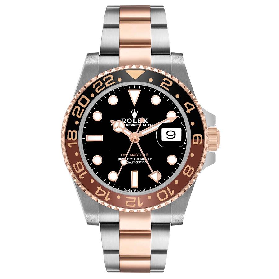 Rolex GMT-Master II 126711CHNR 'Root Beer' Stainless Steel Rose Gold Black Dial (2021)