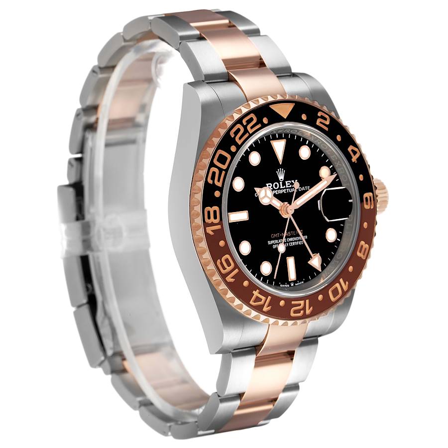 Rolex GMT-Master II 126711CHNR 'Root Beer' Stainless Steel Rose Gold Black Dial (2021)
