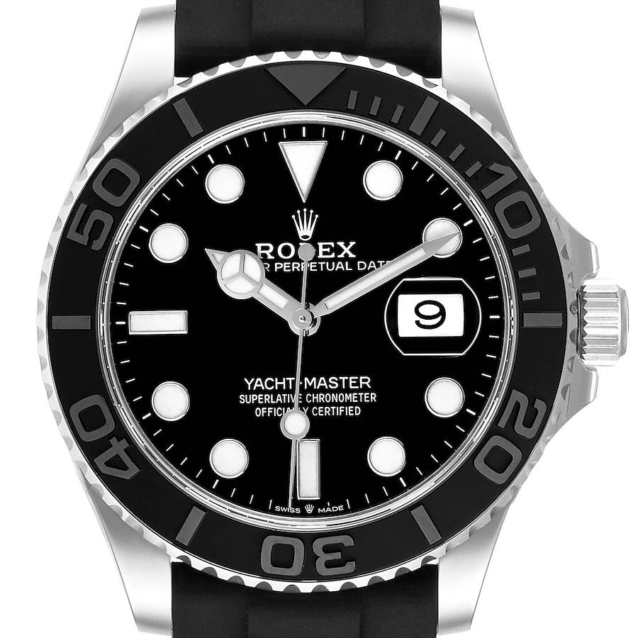 Rolex Yacht-Master 42 226659 White Gold Black Dial